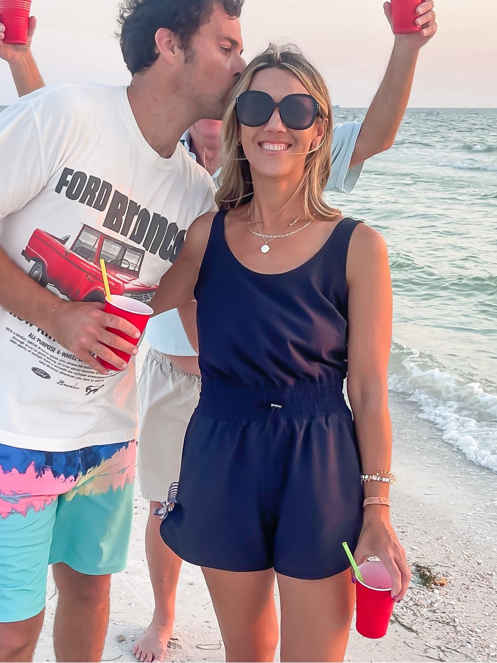 Abercrombie & Fitch Black Romper